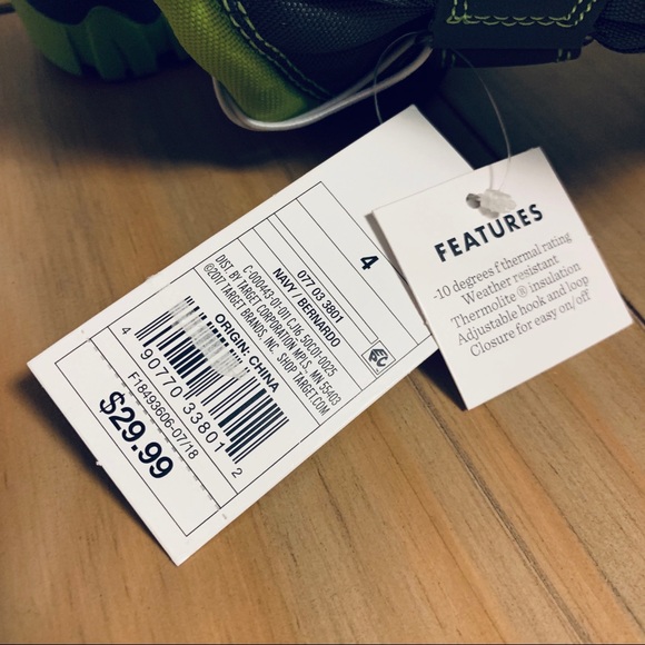 ❗️SALE {Cat & Jack} Bernardo Wolf Winter Boots - Picture 5 of 5